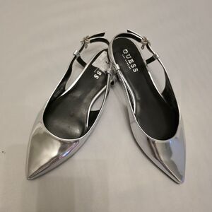 BRAND NEW GUESS SLINGBACK WOMEN'S  POINTED TOE FLAT